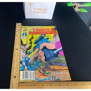 Transformers Comic Book #2 The Menace of Megatron Marvel 1984‎ Vintage